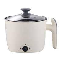 Cuiseur multifonction mini cuiseur à riz électrique poêle à frire mini cuiseur d'aliments marmite de cuisson revêtement antiadhésif