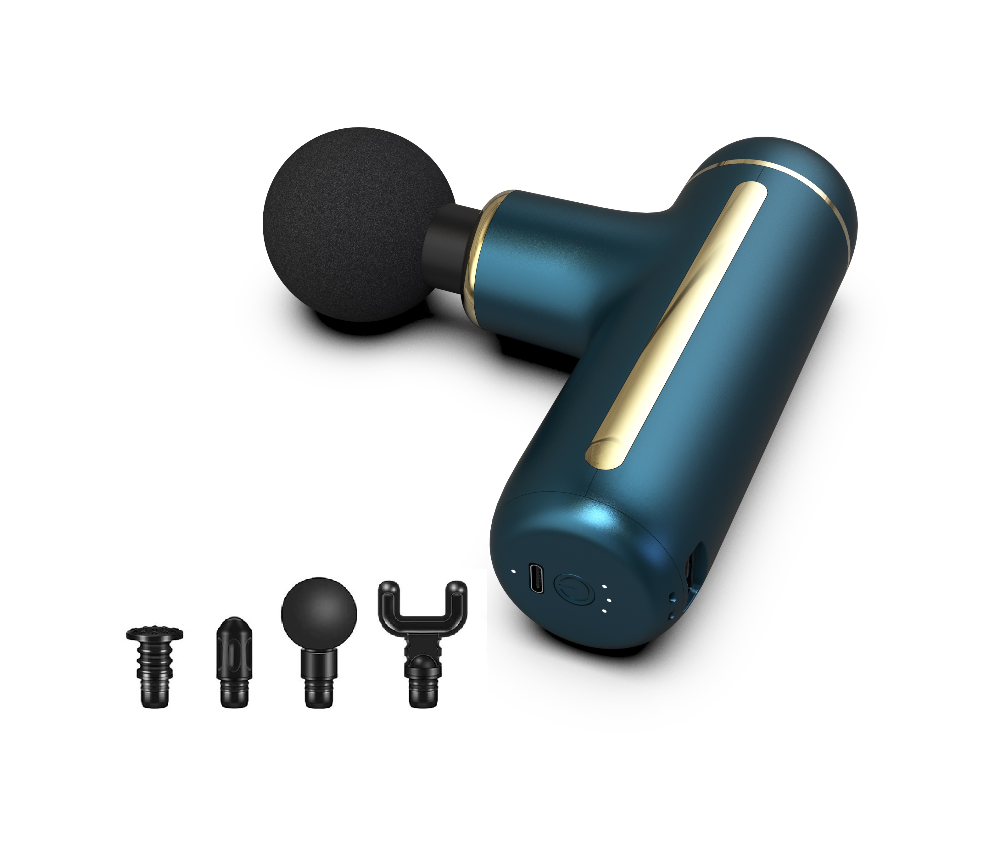 Новинка 2021, лидер продаж, портативный Электрический мини-массажный пистолет для мышц с внешним аккумулятором, заводская цена, оборудование для фитнеса