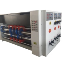 Machine d'impression offset 4 couleurs flexo imprimante slotter die cutter
