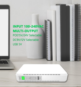 SKE MINI UPS พร้อมเราเตอร์ WIFI, DC UPS 5V 9V 12V PoE 15V 24V และ10000mah ความจุ8800MAH แหล่งจ่ายไฟสำรอง (UPS) - Product Image 4