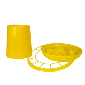Cubo de plástico para alimentación de pollos, cuenco automático para granja avícola, 6kg - Product Image 3