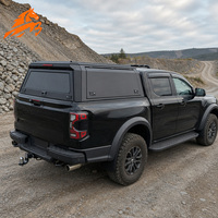 Capot de camionnette 5 pieds Smart Bed Cap, coque rigide de camping 6 pieds de long en aluminium pour Toyota Tacoma 3ème génération 2021 2022 2023
