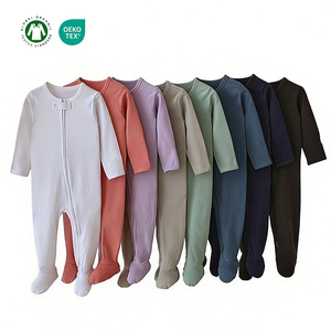 Abbigliamento per Neonati in Cotone Biologico, Tutine Certificate GOTS, Body per Neonati Bianchi con Guanti Integrati - Product Image 1