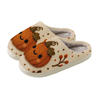 Pantoufles pour femmes, pantoufles d'intérieur confortables en mousse à mémoire de forme avec semelle en caoutchouc antidérapante pour l'intérieur et l'extérieur