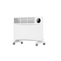 Interrupteur de commande tactile 1500w WIFI debout 24h-timer 2500w 2000w double protection contre la surchauffe 1000w convecteur électrique mural