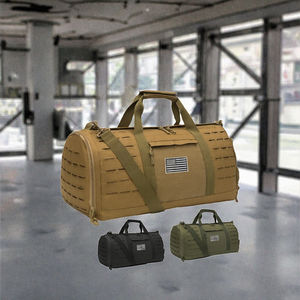 CVLIFE Outdoor Tactical Bag Molle Pouch 3 Lockable Compartments Gun Case Medical Storage Lightweight Nylon Security <b>Hunting</b> - Product Image 3