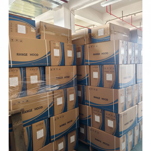 2025 nouveau 30 pouces en acier inoxydable LED hotte de cuisine 600mm usine directe OEM échappement de cuisine pour hôtels électriques 220-240V/50Hz - Product Image 1