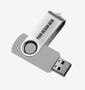 แฟลชไดรฟ์ USB สีขาวแบบหมุนได้ ความจุ <span class=keywords><strong>8GB</strong></span> รับทำโลโก้ OEM จำ<span class=keywords><strong>น</strong></span>วนมาก สำหรับของขวัญส่งเสริมการขายและของที่ระลึกสำหรับองค์กร - Product Image 1
