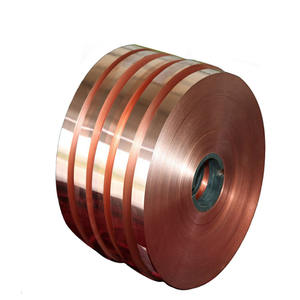 Tira de cobre puro C11000 0,1-3mm de espesor Bobina de cobre rojo para aplicaciones decorativas de transformadores industriales - Product Image 1