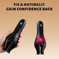 Vibrateur d'entraînement du gland en silicone pour hommes, masturbateur souple pour l'endurance, jouet sexuel pour l'auto-gratification masculine
