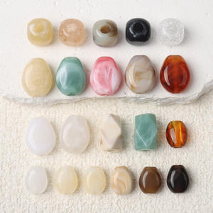 Accesorios de Playa con Cuentas de Resina Estilo <span class=keywords><strong>Calcedonia</strong></span> Suave, Resistentes al Agua para Bikini - Product Image 3