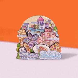 Imanes de Madera Personalizados para Refrigerador, Imanes de Madera Promocionales, Recuerdo, Regalo, Imán de Madera para Refrigerador, Recuerdos Turísticos - Product Image 6