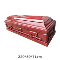 Ataúdes Funerarios de Madera de Alta Calidad, Duraderos y Ecológicos, Estilo Europeo, Hechos a Mano, de Qianrui Wholesale