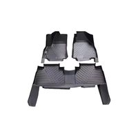 Tapis de voiture 3D en TPE robustes, imperméables et inodores, 10 mm, pour voitures à conduite à gauche (LHD) 4 portes, toutes saisons, antidérapants