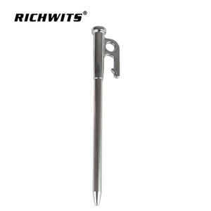 Stainless Steel 420 Anti-Fall-Off <b>Camping</b> <b>PEGS</b> Tarpaulin Ground <b>Pegs</b> for Outdoor Tent for <b>Camping</b> Hiking Durable <b>Pegs</b> Mallets - Product Image 1