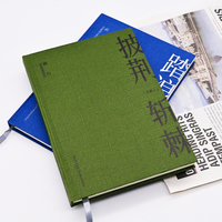 Agenda en tissu A5, carnet personnalisé, couverture rigide personnalisée, ligné, journal en dropshipping