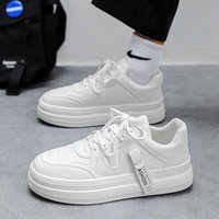Chaussures de course pour hommes en gros, respirantes, en cuir, à lacets, baskets de sport, chaussures décontractées à semelle souple pour l'extérieur, zapatillas d'été