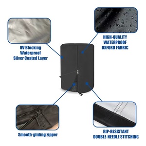 Vente directe d'usine, sac de rangement résistant aux intempéries, recouvert de PVC, pour camion, SUV, housse anti-poussière pour pneus, housse de protection pour roues - Product Image 5