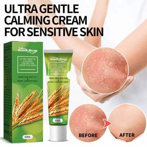 Crème apaisante pour l'eczéma et le psoriasis South Moon 50 ml pour soulager les démangeaisons du corps, du visage et des mains, hydratant doux au curcuma - Product Image 3