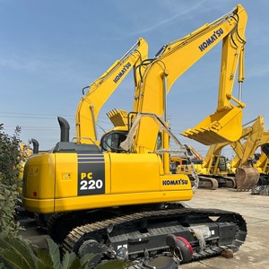 दूसरा हाथ मूल जापानी कोमात्सु PC220-7 व्हील क्रॉलर उत्खनन बिक्री के लिए अच्छी स्थिति - Product Image 1