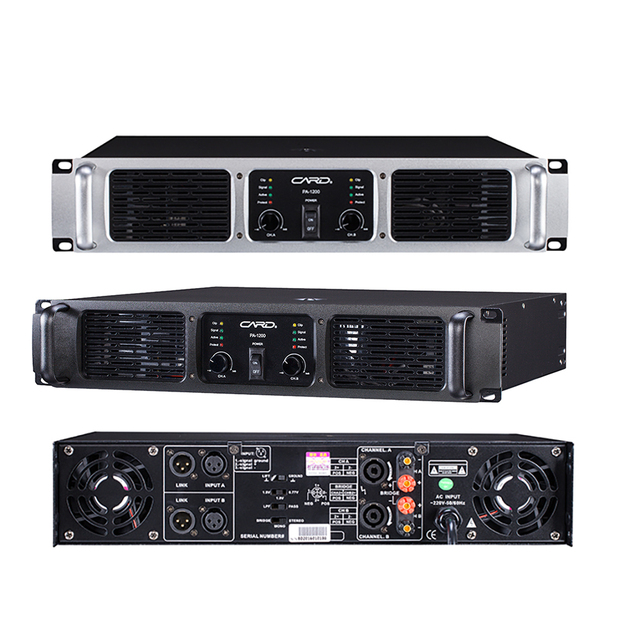 Professional Class H Audio Power Amplifier for Professional Speaker Systems