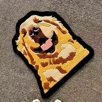 Tapis tufté 3D personnalisé fait main, tout design, vente en gros, tapis et carpettes grand format pour salon, thème anime, avec logo, en acrylique et laine à poils longs