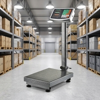 Balance de plateforme électronique industrielle 2026, balance numérique TCS 150kg-500kg avec indicateur suspendu en acier LCD/LED