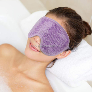 Cuscinetti in Gel Super Morbidi per Occhi con Fascia Elastica, Impacco Caldo/Freddo, Perle di Gel Rinfrescanti, Sollievo da Occhiaie e Gonfiore, per Dormire - Product Image 6