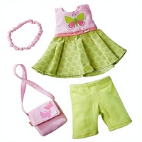 Ensemble de vêtements personnalisés en bambou pour poupées de 30 cm à l'échelle 1:6, comprenant un pantalon, un sac à main et un bandeau pour cheveux, couleur et taille personnalisées, accessoires DIY
