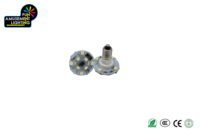Lumières ponctuelles à LED 24V 12LED 2835 SMD E14 IP44 en plastique/PC rouge, couleur unique, éclairage permanent pour parcs à thème, attractions de carnaval, CRI