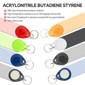 Portachiavi RFID Programmabile 125KHz in ABS per Controllo Accessi, Ingresso Hotel e Pagamenti - Product Image 2