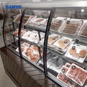 Vitrine d'affichage de gâteau de vente directe d'usine refroidisseur commercial réfrigérateur à gâteau refroidi par air vitrine de boulangerie - Product Image 4