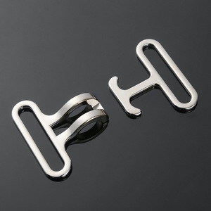 Metal <b>Sliding</b> Buckle Silver Alloy Adjustable For Bags And Clothing Hardware Accessories - Product Image 2