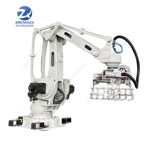 Cartons Zhengxia Automatic Robot Palletizer Machine Palletizing Packaging Line <b>Stacking</b> Bags Stacker Palletizer Robot Bag - Product Image 3
