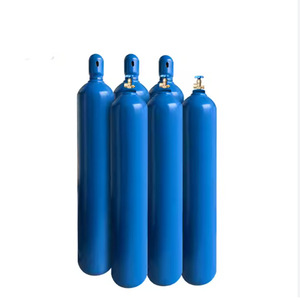 Cilindros de oxígeno de 10L, 40L, 50L, cilindros de helio, cilindros de dióxido de carbono, válvulas QF-2, con reductores de presión con carrito. - Product Image 4