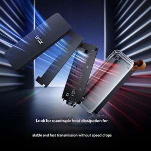 Carcasa para <span class=keywords><strong>Disco</strong></span> <span class=keywords><strong>Duro</strong></span> Lexar E750 USB4, 40 Gbps <span class=keywords><strong>Thunderbolt</strong></span> 4 M.2 NVMe, Carcasa Portátil para <span class=keywords><strong>Disco</strong></span> <span class=keywords><strong>Duro</strong></span> para Computadoras Portátiles Mac Mini Tipo C - Product Image 3