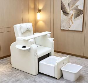 Sillón de Masaje Eléctrico Premium para Pies - Sillón de Spa para Pies con Baño para Pies, ideal para salones de uñas y salones de belleza - Product Image 1