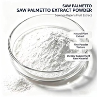 Fabrieksleverancier Zaagpalm Extract Poeder 25% 45% Vetzuren Serenoa Repens Fruitextract