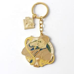 Diseño gratuito Llaveros personalizados Recuerdos Llavero Metal Aleación de zinc Dibujos animados Lindo 3D Coche Llavero - Product Image 3