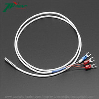 Sensor Suhu Industri Transduser Genggam PT100 PT1000 Kelas A/B RTD 5x50mm