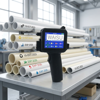 Codificador de Inyección de Tinta Portátil de Venta Directa de Fábrica, Máquina de Impresión de Cartones, Tinta de Secado Rápido para Códigos QR, Logotipos, Códigos de Barras, Impresión Personalizada