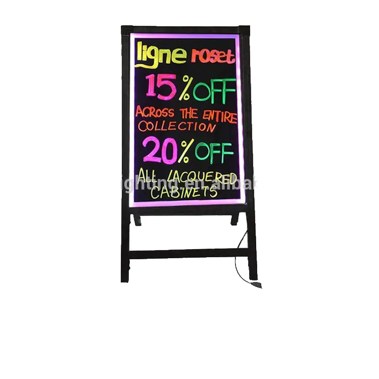 Produk Baru Ide Anak-anak Dihapus Display LED Writing Board