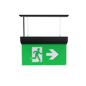 Señal de salida LED ultrafina de 220V al por mayor-luz de emergencia suspendida recargable de alto brillo, sin mantenimiento para el hogar - Product Image 6