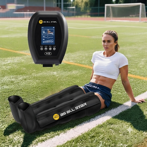 Air Compression Leg Massager 6-Chamber 8 Modes Muscle Recovery AS All <b>Star</b> OEM ODM CE FCC - Product Image 1