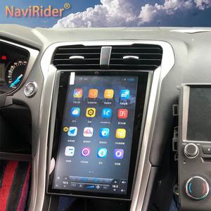 Écran tactile de style Tesla de 12,1 pouces pour Ford Mondeo Fusion MK5, autoradio Android, lecteur multimédia vidéo, GPS, navigateur, 8G+128G - Product Image 1