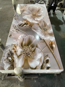 Productos Más Vendidos del Fabricante: Paneles de Pared UV 1220*2440*3 mm, Paneles de PVC con Diseño de <span class=keywords><strong>Mármol</strong></span>, Paneles de Espuma de PVC con Patrones Personalizados - Product Image 5
