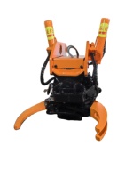 Rotateur inclinable SLN pour excavatrice, rotation à 360°, inclinaison à 45°, attache rapide, grappin, conception à type divisé, réparation facile