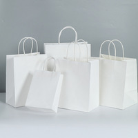 Sacs d'emballage de cadeau bougie de luxe avec logo personnalisé avec papier couché recyclé impression UV poignées plates respectueuses de l'environnement