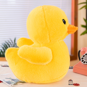 Cpc yanxiannv bán buôn mềm Kawaii Dễ thương plushie peluche động vật nhồi bông màu vàng vịt sang trọng màu vàng Vịt đồ chơi sang trọng - Product Image 2