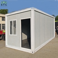 Cabines modulaires démontables pour conteneurs maritimes de 20 et 40 pieds Maisons préfabriquées pour camping, magasins ou villas